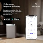 Santa Elena Smart Deckenventilator 52" 10260m³/h Echtholzflügel 6 Stufen Fernbedienung App-Steuerung – Bild 4