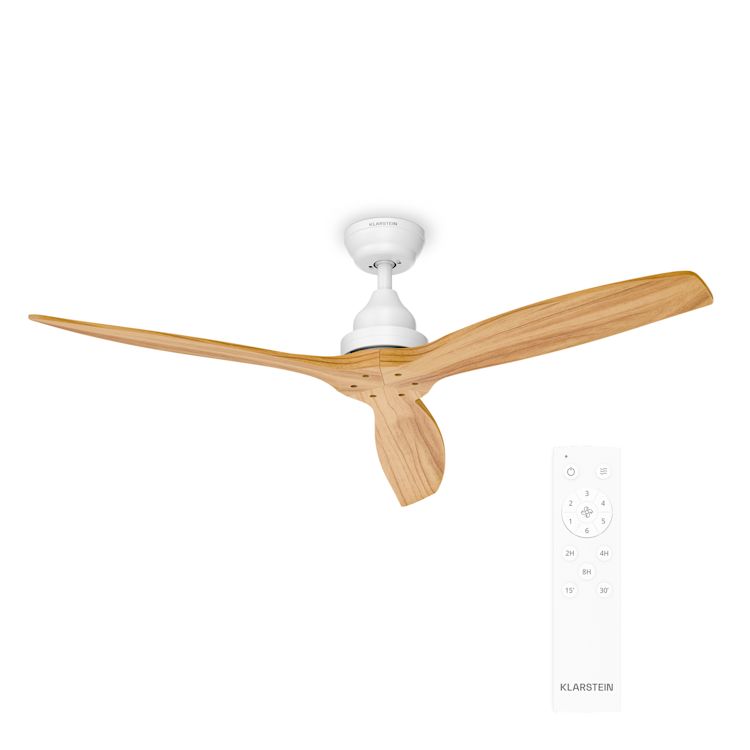 10047993_yy_0001_titel___.jpg Santa Elena Deckenventilator | 132 cm | 35 W | 25 m² | Leiser Betrieb | Holz – Bild 1