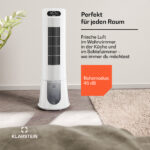 Frost Luftkühler mit Wasserkühlung | 200 m³/h | 7 l | 20 m² | 2 Kühlpacks | 4 Modi | 45 W – Bild 3