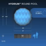 Piscina desmontable redonda acero Hydrium 4,88m x 1,32m – Bild 11