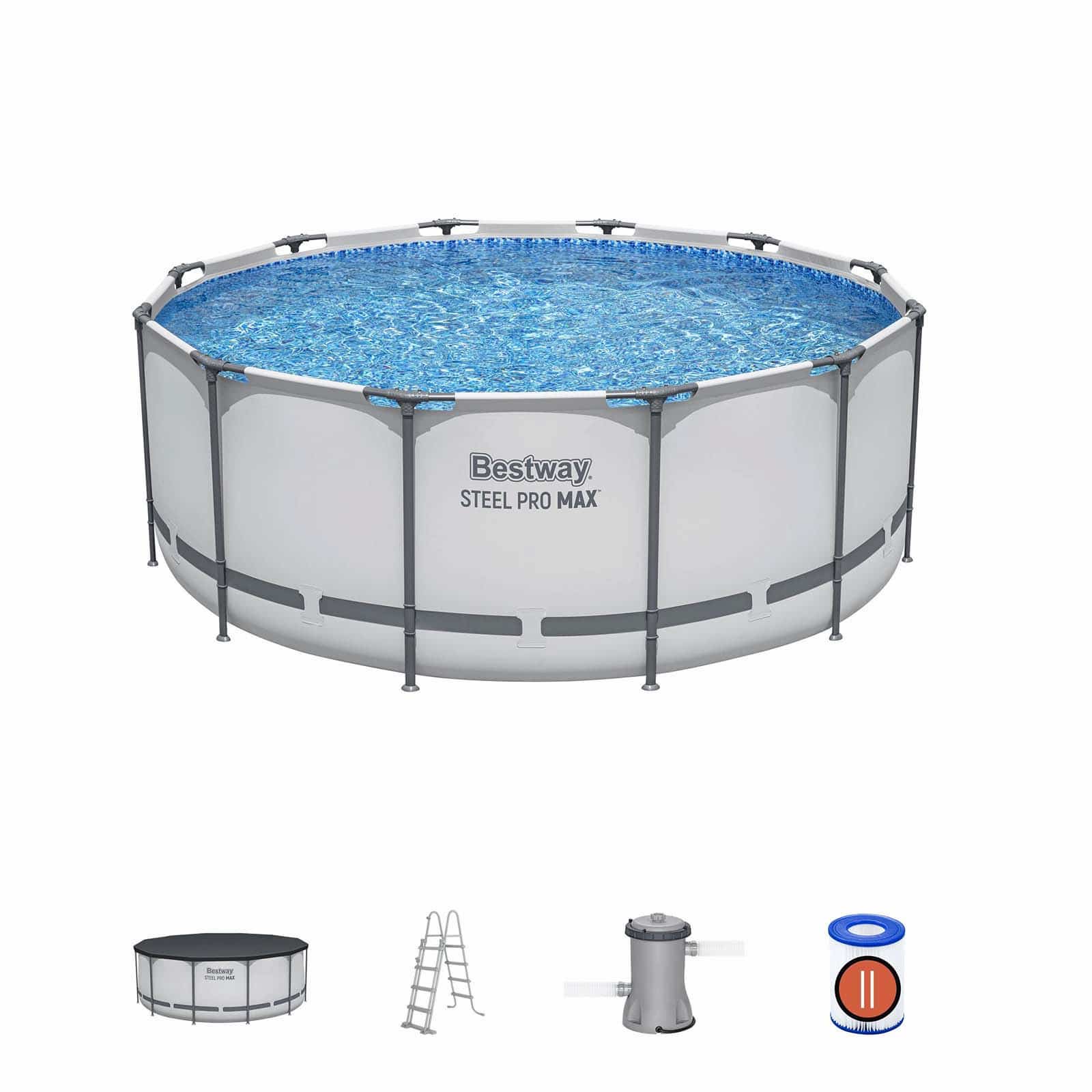 6942138982244.jpg Conjunto de Piscina Desmontable Steel Pro MAX Bestway 3.66 m x 1.22 m – Bild 1