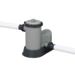 Piscina Desmontable Tubular Bestway Power Steel Oval Diseño Madera 610x366x122 cm con Depuradora Cartucho 5.678 L/H – Bild 6